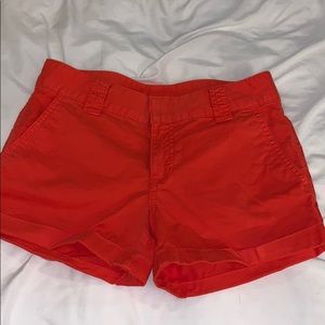 Tory Burch orange shorts